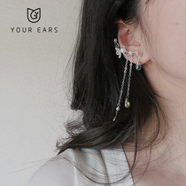YOUR EARS original hand-made beautiful Chinese clothing ancient elf earrings female ear bone clip exaggerated earrings without ear hole