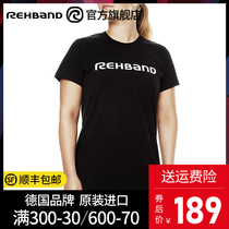 German Rehband Rebont sports short-sleeved T-shirt crossfit strength lifting training clothes fitness clothes Weightlifting Women