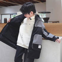 (Broken code to pick up leaks does not support return) fried street big boy charge coat plus velvet three-in-one detachable thick