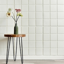 Blank room wall decoration quick-loading kitchen lime Wall special sticker soil self-adhesive peeling renovation and waterproof