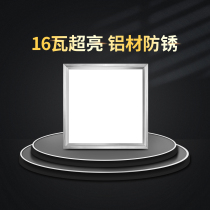 (live exclusive) Resist lighting integrated ceiling lamp embedded kitchen flat lamp raw room panel kitchen and bathroom light