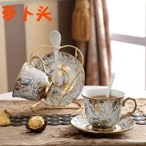 European bone china ceramic coffee cup set small luxury coffee cup set simple home teacup Mug Cup Cup