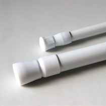  Manshan art punch-free and easy to install Two-end shower curtain rod Curtain door curtain rod Straight rod strut Telescopic rod