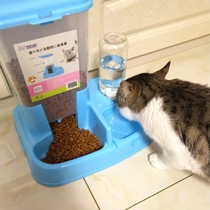 Cat automatic feeder water dispenser cat food feeder smart feeder drinking integrated cat dispenser double Bowl