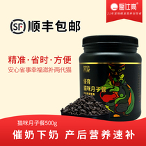 Black golden cat mother under milk nursing mother cat food cat moon meal postpartum cat cubs cat food pregnant cat nutrition milk