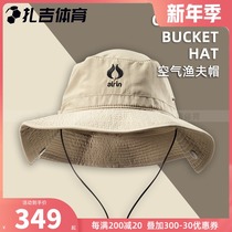 Zaji sports Airin air due to technology cold feeling male and female sun hat UV anti-fishing fishing fisherman hat