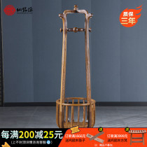 Chicken Wings Wood Corner Clothes Hat Rack Floor Bedroom Red Wood New Chinese Hung Hanger Creative Solid Wood Living Room Light Lavish Home