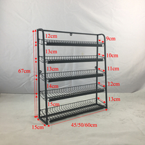 Small shelf in front of the supermarket cashier convenience store cashier gum display rack can be hung on the wall