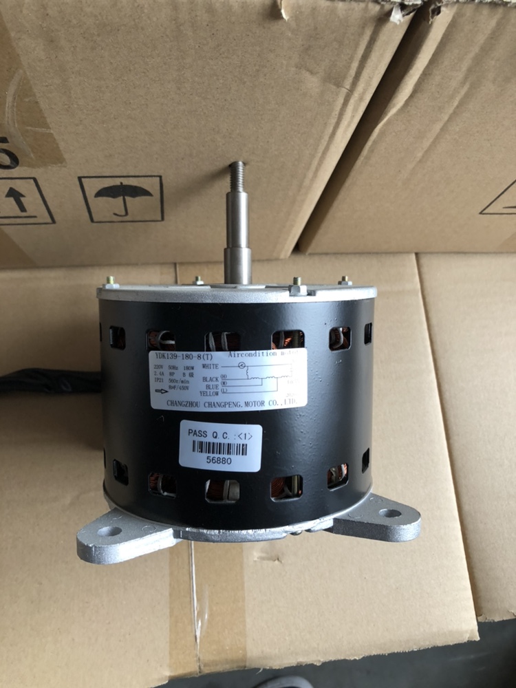 Water-cooled air conditioning motor 139-180-8 high-speed motor 180w