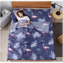  Travel dirt-proof sleeping bag Hotel adult adult quilt cover travel portable single double anti-dirt sheets Korean cotton bed cover