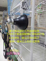 Parrot special heat preservation lamp heating lamp lampshade ceramic lamp headband clip wire control switch 220V ceramic bulb