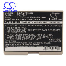 CameronSino applicable GE SCP-913 915 922 Battery 376-744-9