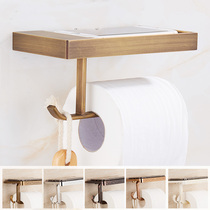 Eurostyle Bathroom Imitation Ancient Toilet Paper Rack Toilet Paper Rack Toilet Paper Towel Rack Toilet Paper Rack Bathroom Hardware Pendant Paper Towel Box