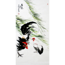 New products Xu Jianzhong The Spring Meaning Great Auspicious The Famous Flower Bird National Painting Real Miraculous Decorative collection auction