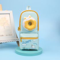 Bag Pen Bag Pencil Case Female Elementary School Girl Cute Decompression Lead Pencil Case Large Capacity Junior High School High School Student Multifunction Brief Jins Tide Teenage Girl Hearts Pencil Bag Girls Day Pen Tape Canvas