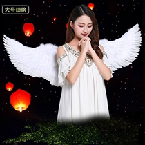 Angel wings for childrens show adult dance props show costume little girls back butterfly wings catwalk