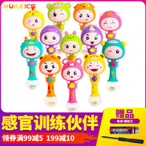 Huile 12 Zodiac Rhythm stick Rattles Baby music Hand rattles Baby Baby soothing dynamic toys