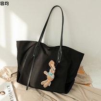 Joker bag womens large capacity shoulder tote bag new nylon Oxford cloth bag simple Korean canvas womens bag