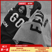 FOG FEAR OF GOD Season 6 multifunctional cloak big cape blanket shawl carpet Street Photo air conditioning quilt