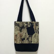 High level sensation (walking street bungee jumping) quality cloth full of cat-hand-carrying bag hand carrying bag mobile phone bag