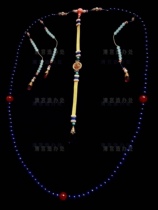 Clear-made silver-white gold flower silk craftsmanship Qingjinshi Dynasty Office of the Pearl Qing Dynasty Office of the Qing Dynasty