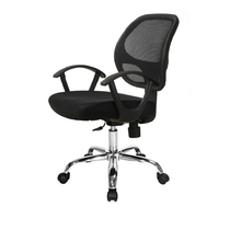 Guangzhou office furniture fashion simple office chair conference chair middle class chair mesh chair staff chair swivel chair