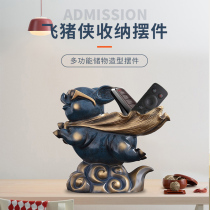 Creative little cute Fliggy man ornaments small fruit plate sundries key storage living room coffee table home decorations