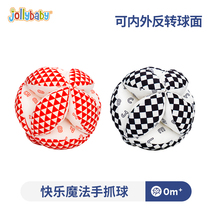 jollybaby Baby Hand Grab Ball Grip Tactile Sensory Training Ball Benefit Massage Touch Ball Toy