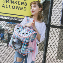 Pet Bag Space Cabin Out Portable Pooch Bag Kitty Cat Bag Double Shoulder Backpack Cat Pack Dog Endorsement Bag Cat Cage