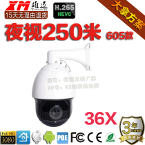 HK Dahua 2 million H 265 medium and high speed network ball machine 6 inch PTZ zoom PTZ integrated ball machine 1080P