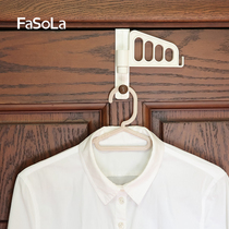 Fasola nail-free door rear adhesive hook seamless coat hook door back hanger door load-bearing hook rack