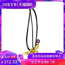 JLInN new silver accessories curl line beauty brooch 925 silver natural Europostar co-orchid original design