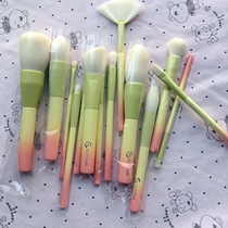 Novice 14 makeup sets Brush fiber hair loose powder blush repair foundation concealer eye shadow nose shadow eyebrow