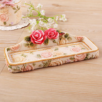 Eurostyle Retro Fields Garden Home Decoration Goods South Korea Princess First Accessories Box Birthday Gift Makeup Pen Tray Containing Pan