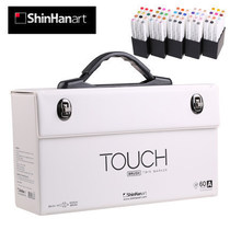 South Korea New Korea shinhan Soft Head Touch Mark Pen Five Generation Comics Special 60 Color A B Optional