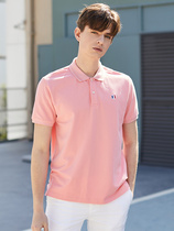Le Feiye official flagship outdoor 21 new spring summer lapel polo shirt mens short sleeve T-shirt mens LMTS1BS65