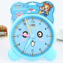 Large clock teaching aids for primary school students Kindergarten clock teaching aids Childrens learning time alarm clock model math tools