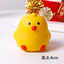 Birthday cake decorated with large chicken cocky decoration chicken baby zodiac one - year dessert bakery decoration