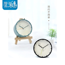 Alarm clock Simple Nordic style Creative style Student desktop special clock Small ornaments Desk clock Bedroom