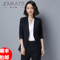 High-end business suit womens 2021 new president business dress white-collar work tooling Sales department overalls