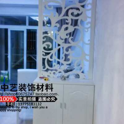 Professional Customized Density Board Hollowed-out Floral Board Shoe Cabinet Table Basin Decoration Flower Lattice Subgenguan Partition A186-Taobao