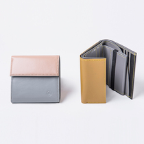 Kiwee Unrow Original Collision Color Waterproof Small Party Short Wallet Delivery Card Delivery Bag Small Large Capacity Genders ZERO wallet