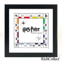 Harry Potter themed Monopoly game board display box