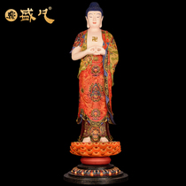 Taiwan sheng fan copper Amida Buddha like jiu pin printed Amida Buddha ornaments fo tang temple dedicated to high-1 3 M Tang