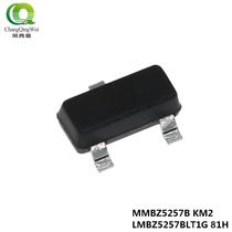 50) of the Zener diode MMBZ5257B KM2 LMBZ5257BLT1G 81H 33V SOT-23