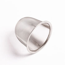 Stainless steel filter tea filter Japanese round pot net teapot Korean tea partition tea ceremony accessories Cup flower tea cup drop net