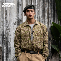 Loose Ghunchill male original hunting duck camouflaged shirt tooling casual jacket jacket 2021 spring new