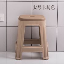 High Economy Workshop Stool in plastic factory Restaurant Bench Domestic Pile stack stools Living room Type Quadrilateral thickened