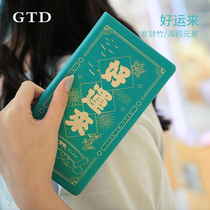 Kajie GTD2022 year Daily course book 365 days plan this time management efficiency manual self-discipline Punch table notebook art exquisite work log notepad hand account can be customized logo