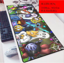 Undertale Cartoon Game 3mm Mouse Pad Oversized 90x40 Anime Laptop Keyboard Pad Customized